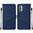 Custodia Portafoglio In Pelle Cover con Supporto YB2 per Nokia G22