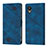 Custodia Portafoglio In Pelle Cover con Supporto YB2 per Samsung Galaxy A23 5G SC-56C Blu