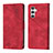 Custodia Portafoglio In Pelle Cover con Supporto YB2 per Samsung Galaxy A24 4G Rosso