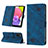 Custodia Portafoglio In Pelle Cover con Supporto YB2 per Samsung Galaxy M02s