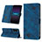 Custodia Portafoglio In Pelle Cover con Supporto YB2 per Sony Xperia 1 IV
