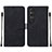 Custodia Portafoglio In Pelle Cover con Supporto YB2 per Sony Xperia 1 V