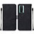 Custodia Portafoglio In Pelle Cover con Supporto YB2 per Xiaomi Redmi K60 5G