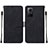 Custodia Portafoglio In Pelle Cover con Supporto YB2 per Xiaomi Redmi Note 12S