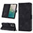 Custodia Portafoglio In Pelle Cover con Supporto YB3 per Nokia C210