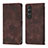 Custodia Portafoglio In Pelle Cover con Supporto YB3 per Sony Xperia 1 V