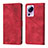 Custodia Portafoglio In Pelle Cover con Supporto YB3 per Xiaomi Mi 12 Lite NE 5G Rosso