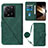 Custodia Portafoglio In Pelle Cover con Supporto YB3 per Xiaomi Mi 13T Pro 5G Verde