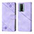 Custodia Portafoglio In Pelle Cover con Supporto YB3 per Xiaomi Poco F5 Pro 5G Viola