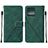 Custodia Portafoglio In Pelle Cover con Supporto YB4 per Motorola Moto Edge 40 Pro 5G Verde