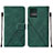 Custodia Portafoglio In Pelle Cover con Supporto YB4 per Motorola Moto G 5G (2023) Verde