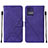 Custodia Portafoglio In Pelle Cover con Supporto YB4 per Motorola Moto G 5G (2023) Viola