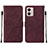 Custodia Portafoglio In Pelle Cover con Supporto YB4 per Motorola Moto G53 5G