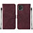 Custodia Portafoglio In Pelle Cover con Supporto YB4 per Motorola Moto G72