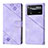 Custodia Portafoglio In Pelle Cover con Supporto YB4 per Xiaomi Poco X4 Pro 5G Viola