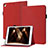 Custodia Portafoglio In Pelle Cover con Supporto YX1 per Apple iPad 10.2 (2019) Rosso