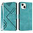 Custodia Portafoglio In Pelle Cover con Supporto YX1 per Apple iPhone 13