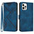 Custodia Portafoglio In Pelle Cover con Supporto YX1 per Apple iPhone 14 Pro Max