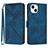 Custodia Portafoglio In Pelle Cover con Supporto YX1 per Apple iPhone 15 Plus