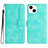 Custodia Portafoglio In Pelle Cover con Supporto YX2 per Apple iPhone 13 Verde