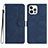 Custodia Portafoglio In Pelle Cover con Supporto YX2 per Apple iPhone 16 Pro