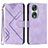 Custodia Portafoglio In Pelle Cover con Supporto YX2 per Huawei Honor 90 5G Viola