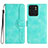 Custodia Portafoglio In Pelle Cover con Supporto YX2 per Motorola Moto Edge (2023) 5G Verde