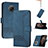 Custodia Portafoglio In Pelle Cover con Supporto YX2 per Nokia G300 5G