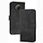 Custodia Portafoglio In Pelle Cover con Supporto YX2 per Nokia G300 5G Nero