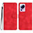 Custodia Portafoglio In Pelle Cover con Supporto YX2 per Xiaomi Mi 12 Lite NE 5G Rosso