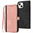 Custodia Portafoglio In Pelle Cover con Supporto YX3 per Apple iPhone 13