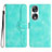 Custodia Portafoglio In Pelle Cover con Supporto YX3 per Huawei Honor 90 5G Verde