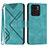 Custodia Portafoglio In Pelle Cover con Supporto YX3 per Motorola Moto Edge (2023) 5G Verde