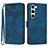 Custodia Portafoglio In Pelle Cover con Supporto YX3 per Samsung Galaxy S22 Plus 5G