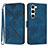 Custodia Portafoglio In Pelle Cover con Supporto YX3 per Samsung Galaxy S24 5G