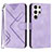 Custodia Portafoglio In Pelle Cover con Supporto YX3 per Samsung Galaxy S24 Ultra 5G Viola