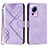 Custodia Portafoglio In Pelle Cover con Supporto YX3 per Xiaomi Civi 2 5G Viola