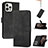 Custodia Portafoglio In Pelle Cover con Supporto YX4 per Apple iPhone 14 Pro