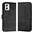 Custodia Portafoglio In Pelle Cover con Supporto YX4 per Motorola Moto G 5G (2023) Nero