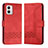 Custodia Portafoglio In Pelle Cover con Supporto YX4 per Motorola Moto G53j 5G Rosso