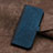 Custodia Portafoglio In Pelle Cover con Supporto YX5 per Apple iPhone 13 Blu