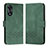 Custodia Portafoglio In Pelle Cover con Supporto YX5 per Oppo A18 Verde