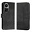 Custodia Portafoglio In Pelle Cover con Supporto YX5 per Oppo Reno10 5G Nero