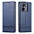 Custodia Portafoglio In Pelle Cover con Supporto YZ1 per Xiaomi Redmi K60 Ultra 5G Blu