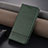 Custodia Portafoglio In Pelle Cover con Supporto YZ2 per Xiaomi Mi 14 5G Verde