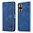 Custodia Portafoglio In Pelle Cover con Supporto YZ5 per Huawei Nova 11 Blu