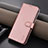 Custodia Portafoglio In Pelle Cover con Supporto YZ5 per Xiaomi Mi 13T 5G Oro Rosa