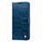 Custodia Portafoglio In Pelle Cover con Supporto Z02 per Samsung Galaxy A51 5G Cielo Blu