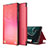 Custodia Portafoglio In Pelle Cover con Supporto ZL1 per Samsung Galaxy M31 Prime Edition Rosso