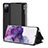 Custodia Portafoglio In Pelle Cover con Supporto ZL2 per Samsung Galaxy S20 FE 5G Nero